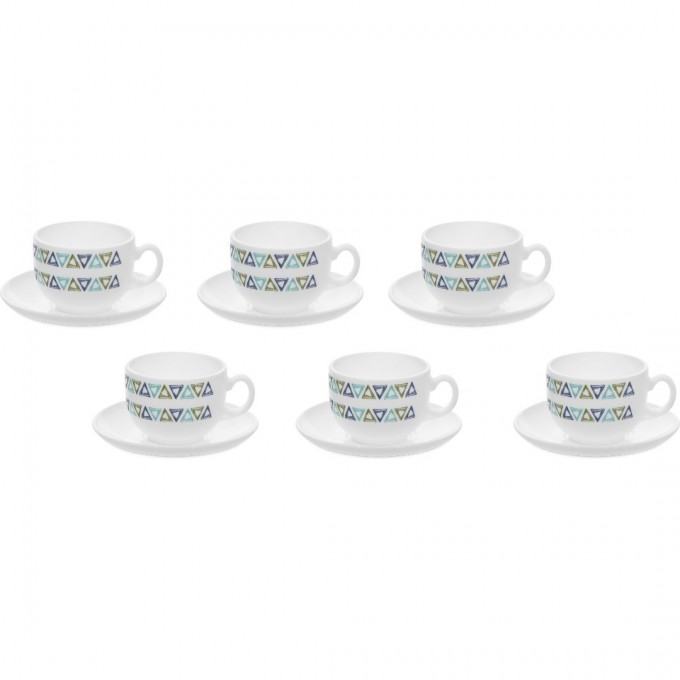 Чайный набор LUMINARC JIVE 12 предметов 220 мл V0056