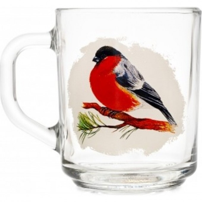 Кружка LUMINARC ГРИН ТИ СНЕГИРЬ 200 мл 07C1335BLF