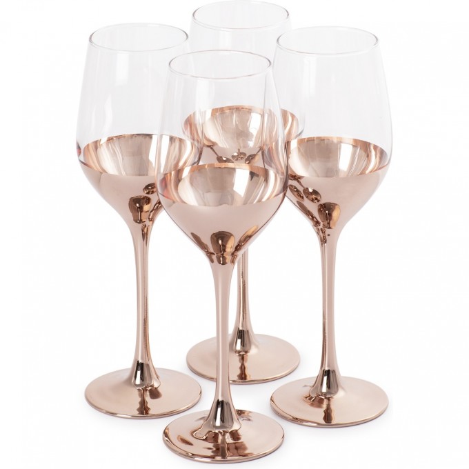 Набор бокалов для вина LUMINARC СЕЛЕСТ ЭЛЕКТРИЧЕСКАЯ МЕДЬ 270 мл, 4 шт O0080