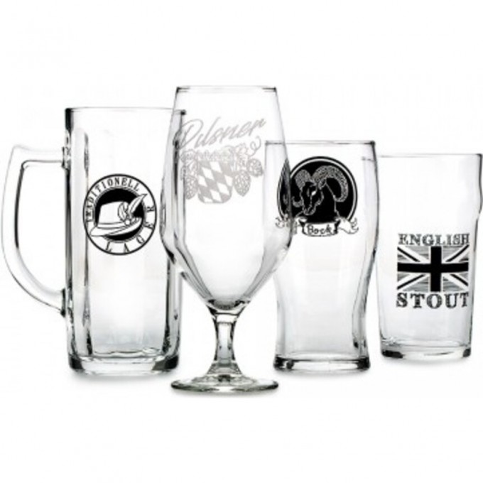 Набор бокалов LUMINARC ВРЕМЯ ДЕГУСТАЦИЙ КРАФТОВОЕ ПИВО 4 шт mix P7623