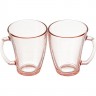 Набор кружек LUMINARC ШЕЙП розовая 320 мл, 2 шт O0139