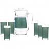 Набор питьевой LUMINARC ANNALEE GREEN 7 предметов Q9255