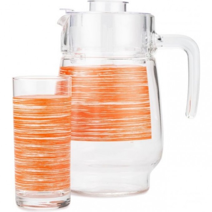 Набор питьевой LUMINARC БРАШМАНИЯ ОРАНЖ 7 предметов P7451