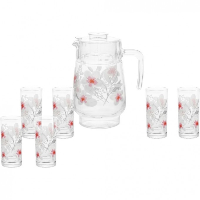 Набор питьевой LUMINARC IKATIUM RED 7 предметов V0063