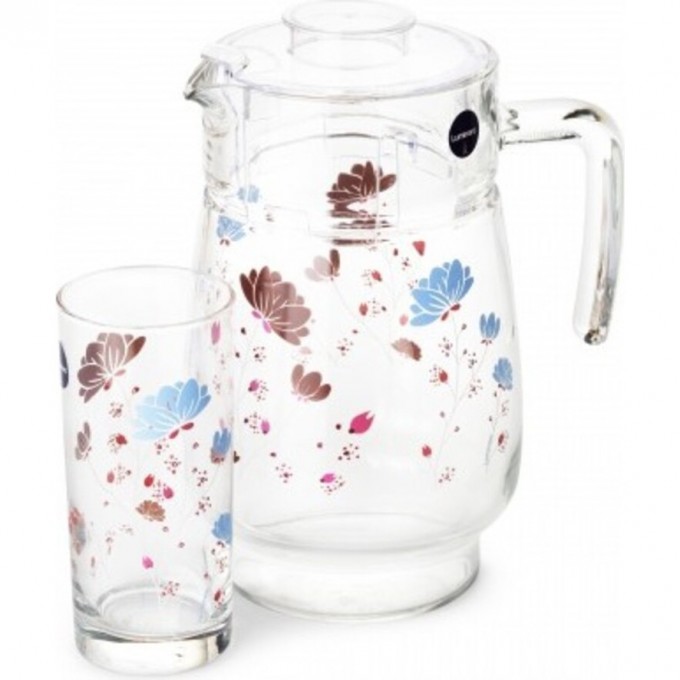 Набор питьевой LUMINARC ЖАСМИН БЛЮ 7 предметов Q5802