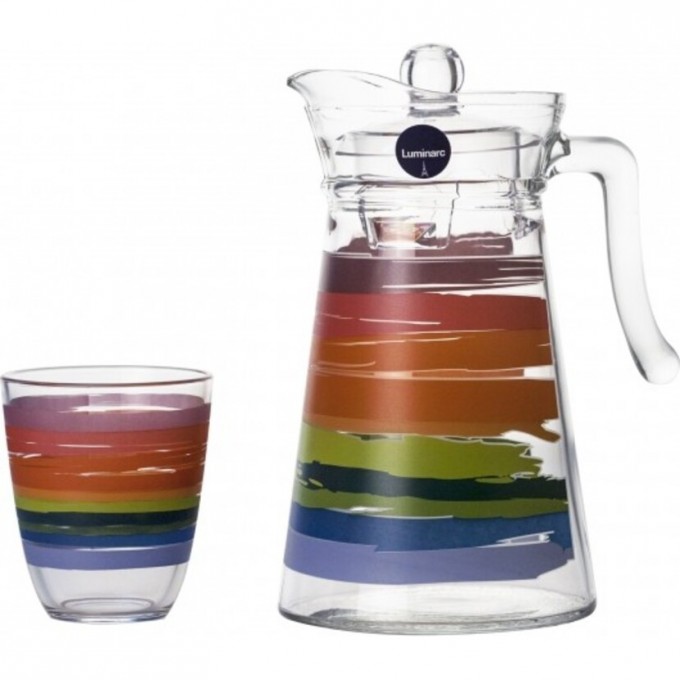 Набор питьевой LUMINARC КОЛОР ПЕНСИЛ 7 предметов N0792