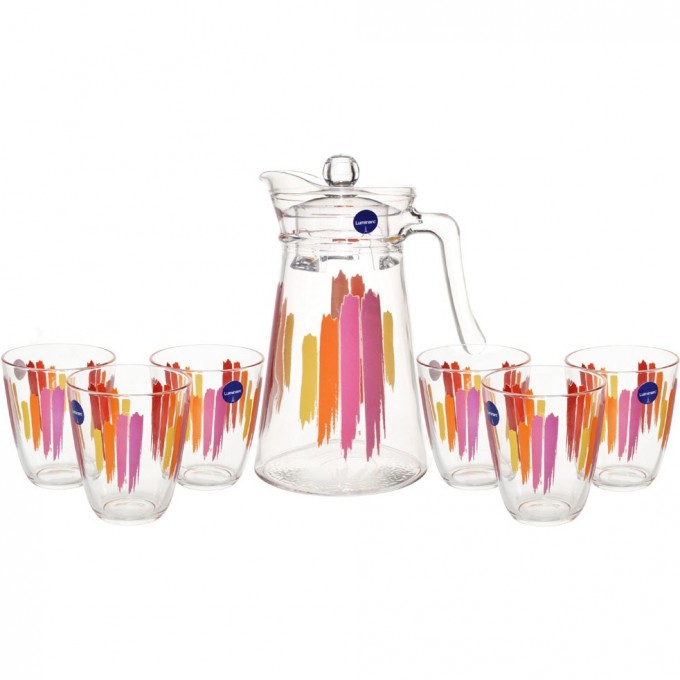 Набор питьевой LUMINARC ПЕЙНТ БРАШ 7 предметов Q4110