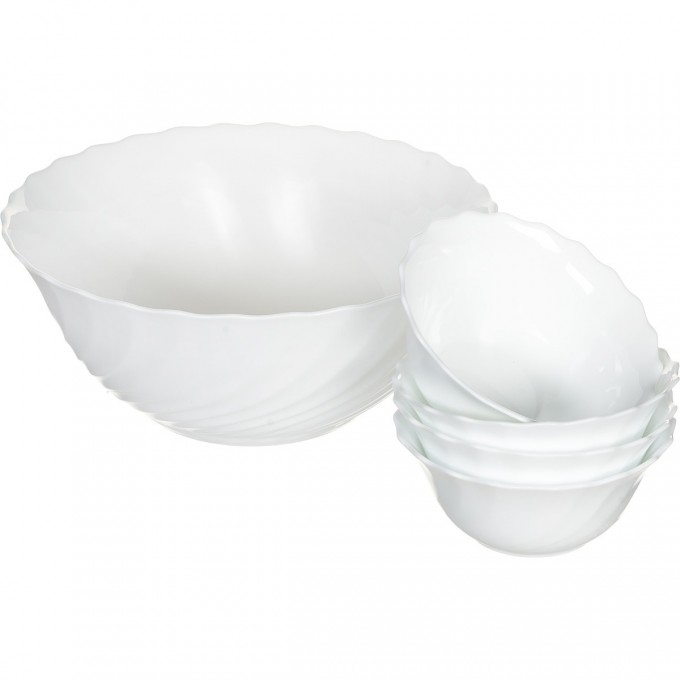 Набор салатников LUMINARC ТРИАНОН 5 предметов (4х16 см+24 см) J3190