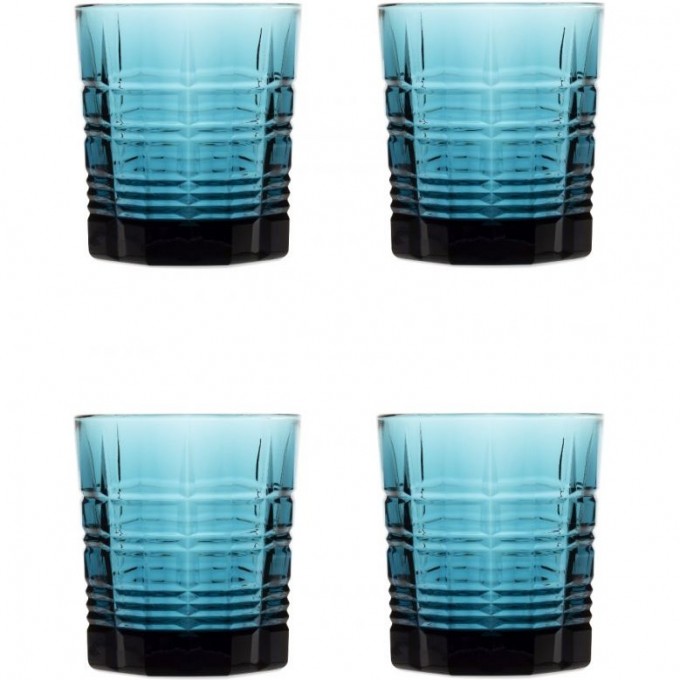 Набор стаканов LUMINARC ДАЛЛАС ЛОНДОН ТОПАЗ 4 шт 300 мл низкие O0059