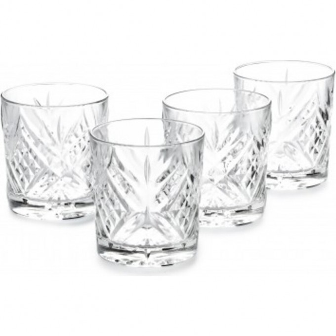 Набор стаканов низких для виски LUMINARC ВРЕМЯ ДЕГУСТАЦИЙ 300 мл, 4 шт P9244