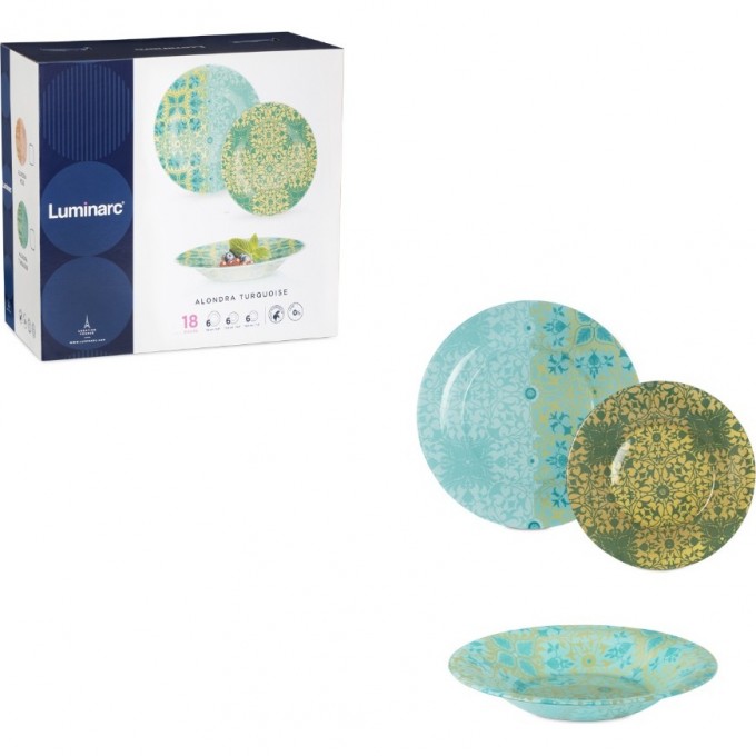 Набор столовый LUMINARC ALONDRA 18 предметов V1119