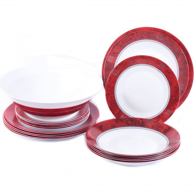 Набор столовый LUMINARC ESSENCE RUBIS 19 предметов N4492