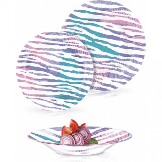 Набор столовый LUMINARC JUNIA PURPLE 18 предметов V0440