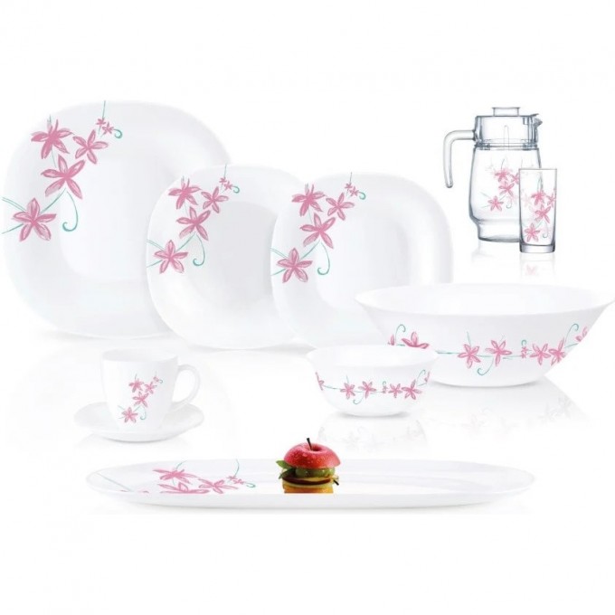 Набор столовый LUMINARC КАРИН МОНЕРИЯ 46 предетов P8383