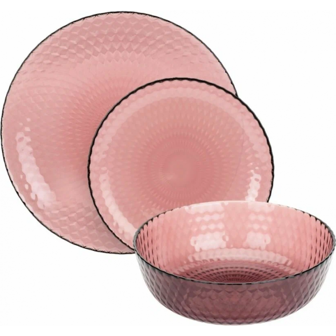 Набор столовый LUMINARC ЛУИЗ ЛИЛАК 12 предметов O0427