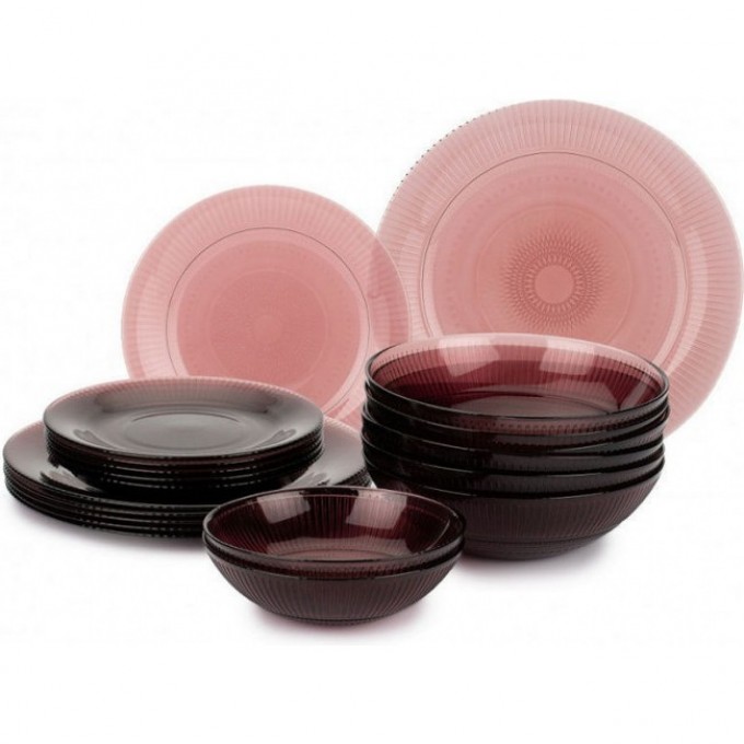 Набор столовый LUMINARC ЛУИЗ ЛИЛАК 18 предметов O0316