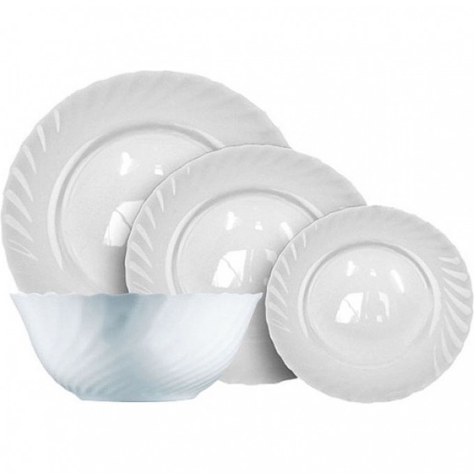 Набор столовый LUMINARC ТРИАНОН 19 предметов N5714