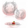 Набор столовый LUMINARC ZORA PINK 18 предметов V0457