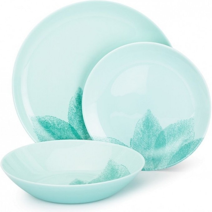 Столовый набор LUMINARC АРПЕЖИО ТЮРКУАЗ 18 предметов P8136