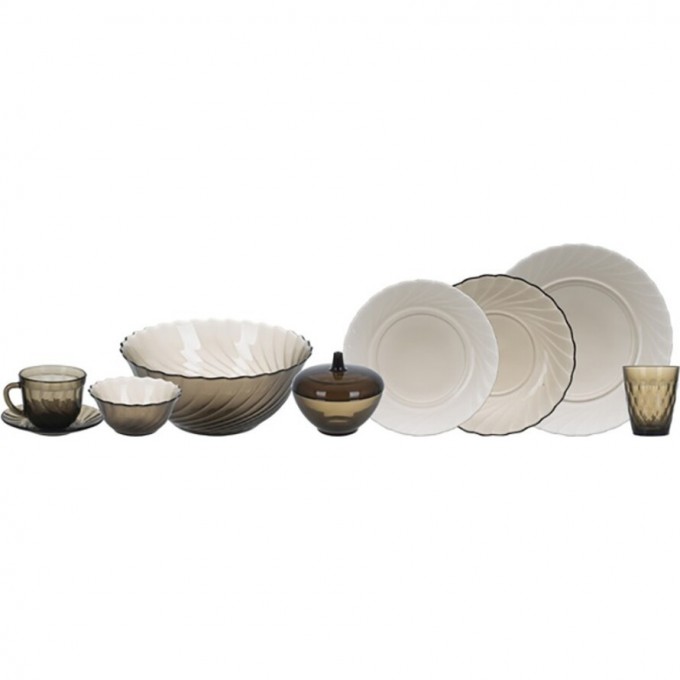 Столовый набор LUMINARC ОКЕАН ЭКЛИПС 45 предметов L5110