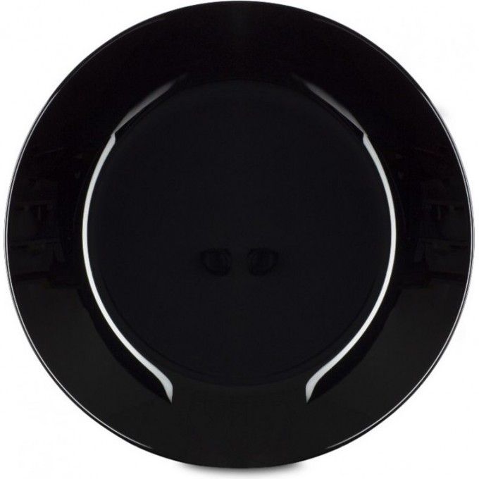 Тарелка обеденная LUMINARC ЛИЛИ ЧЕРНЫЙ 25 см V0461