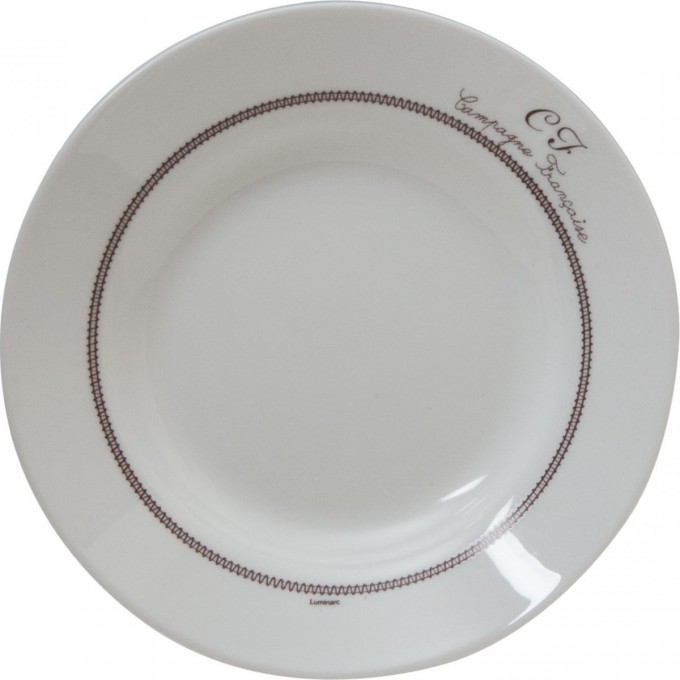 Тарелка суповая LUMINARC БРОДЕРИ 22 см P0163