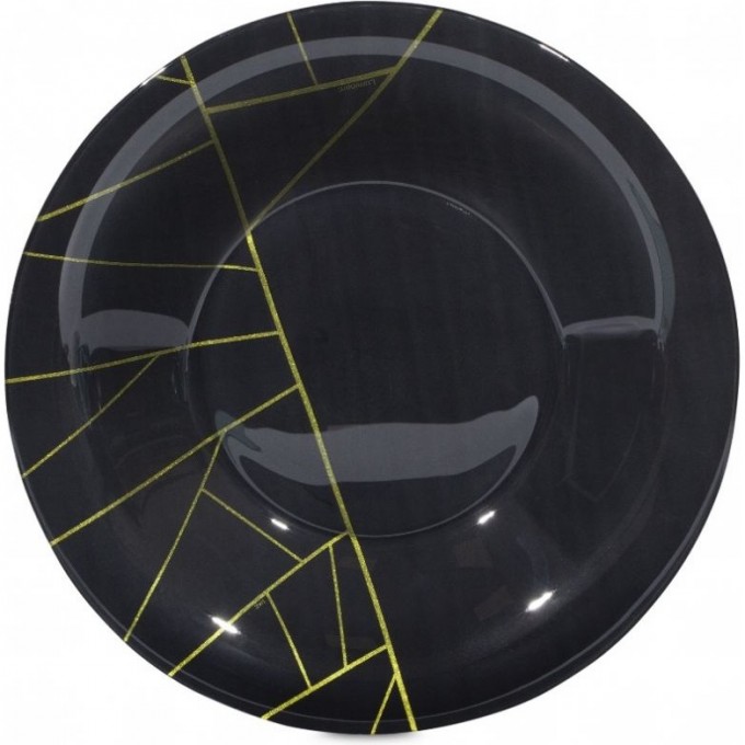 Тарелка суповая LUMINARC DELNICE GOLD 21.5 см Q8797